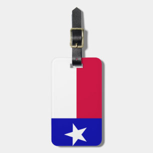 Texas Flag PERSONALIZED LUGGAGE TAG
