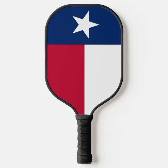 Texas Flag Pickleball Paddle (Front)