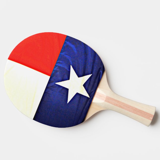 Texas Flag Ping Pong Paddle (Side)
