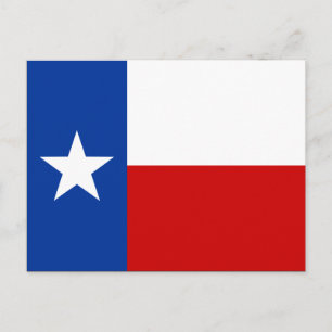 texas flag postcard