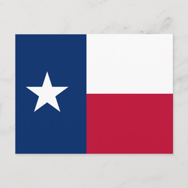 Texas Flag Postcard (Front)