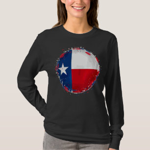 Texas Flag Pride Texan Men Women Painted Tx Flag A T-Shirt