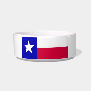 Texas flag-seal bowl