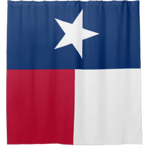 Texas Flag Shower Curtain