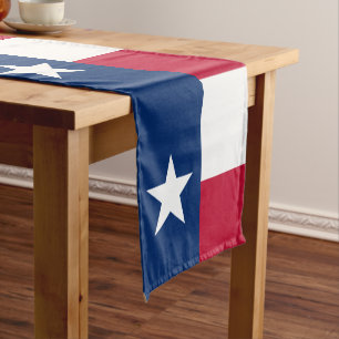 Texas flag & Sport fan house decor / Texas Short Table Runner