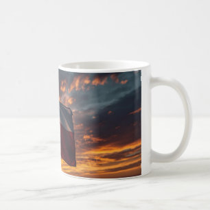 Texas Flag Sunset Mug - Patriotic Coffee Cup