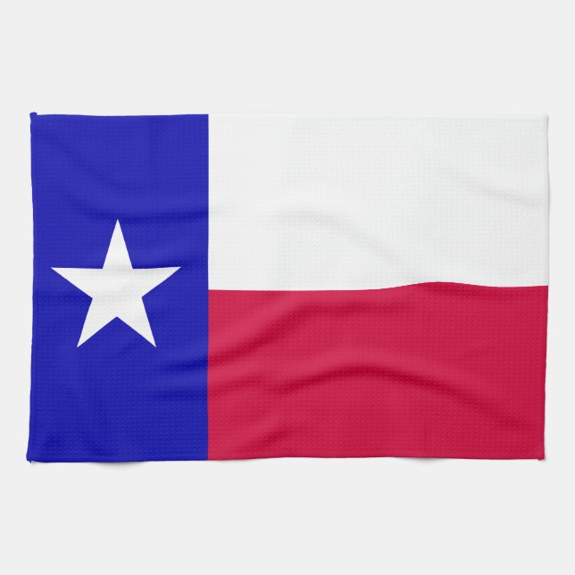 Texas Flag Tea Towel (Horizontal)