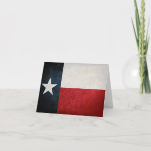 Texas Flag; Texan; Card