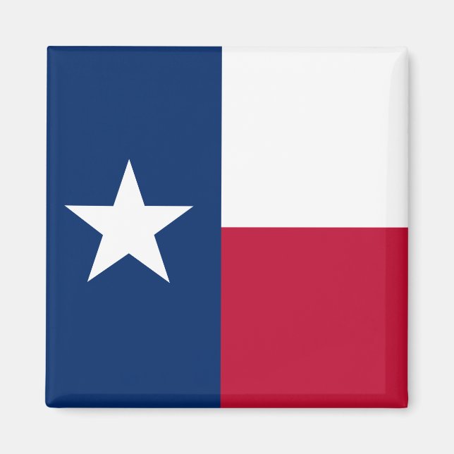 Texas flag & Texas, USA holiday/sports Magnet (Front)