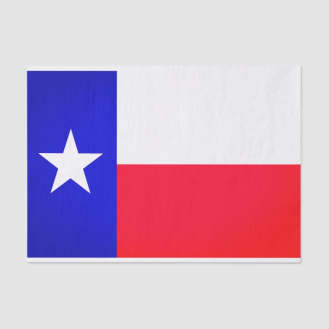 Texas Flag Tissue Paper (Front)