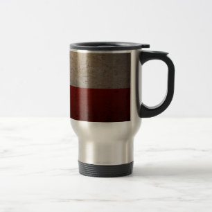 Texas flag travel mug