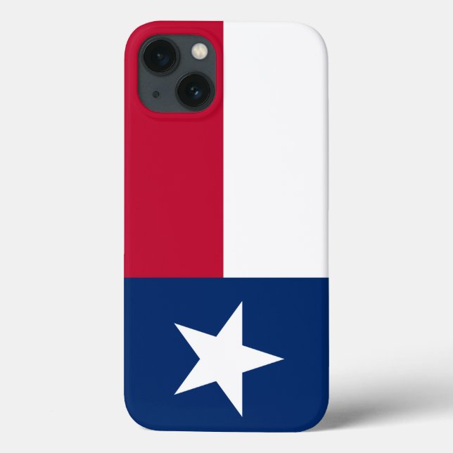 Texas Flag (vertical) Case-Mate iPhone Case (Back)