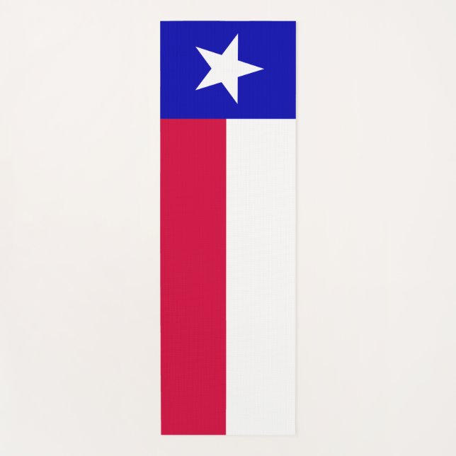 Texas Flag Yoga Mat (Front)