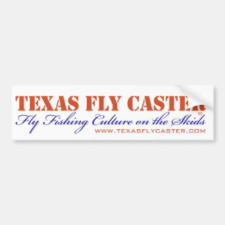 Texas Fly Caster Bummer Sticker