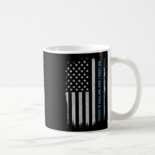Texas Footll Sports Sketll Hockey Softll Sports Fa Coffee Mug