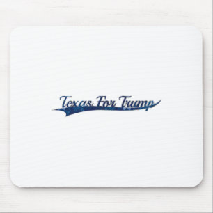 Texas For Trump Political Conservative Vintage Var Mouse Mat