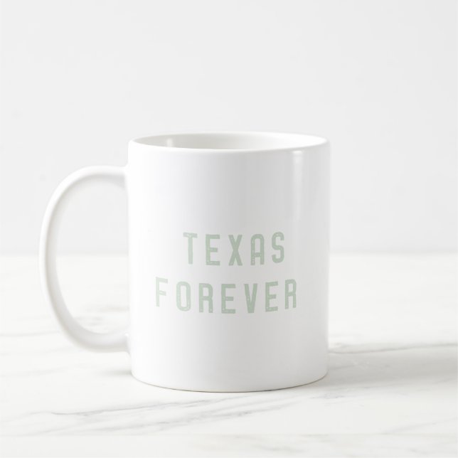 Texas Forever Mug Olive (Left)