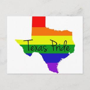 Texas Gay Pride Postcard