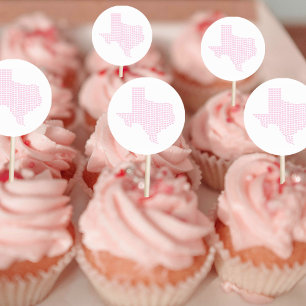 Texas Gender Reveal for Baby Girl Sticker