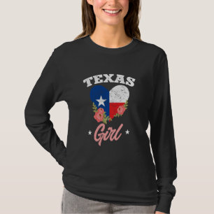 Texas Girl Lone Star State Texan T-Shirt