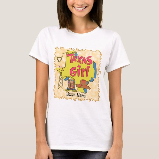 Texas Girl T-Shirt (Front)