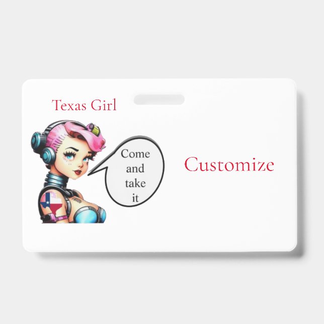 Texas Girl Thunder_Cove  ID Badge (Front)