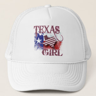 TEXAS GIRL TRUCKER HAT
