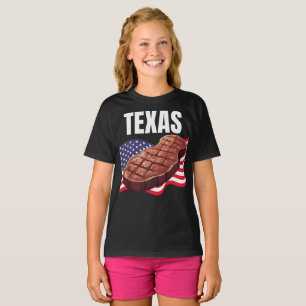 Texas Girl's Dark T-Shirt