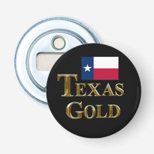 TEXAS GOLD BOTTLE OPENER