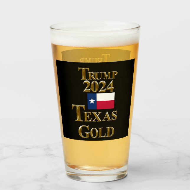 TEXAS GOLD GLASS (Front Filled)