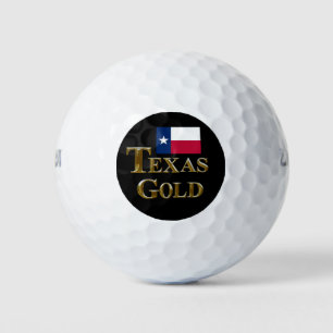 TEXAS GOLD GOLF BALLS
