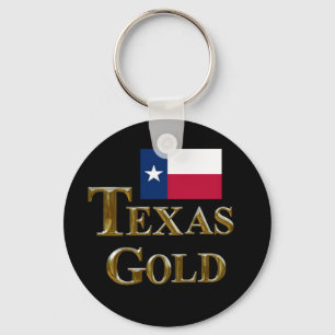 TEXAS GOLD KEY RING