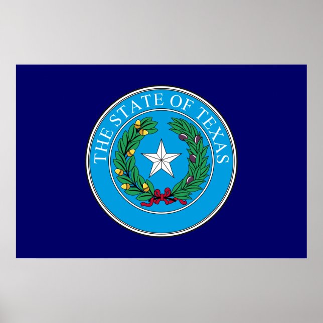 Texas Great Seal Poster (Front)