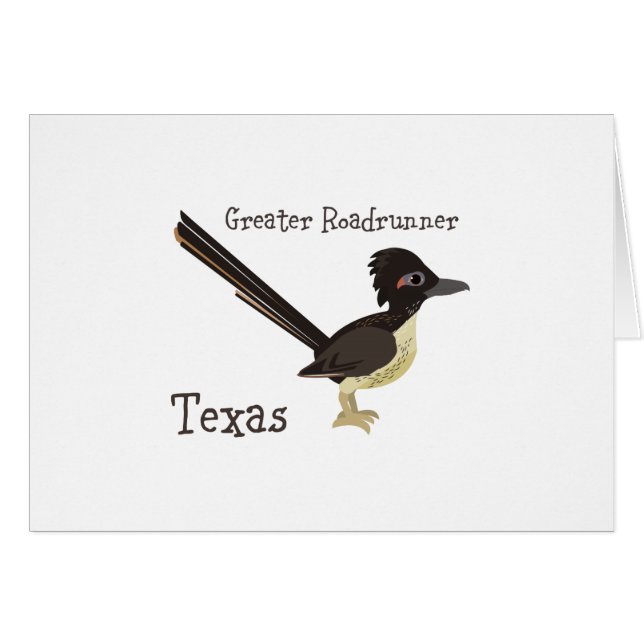 Texas Greater Roadrunner (Front Horizontal)