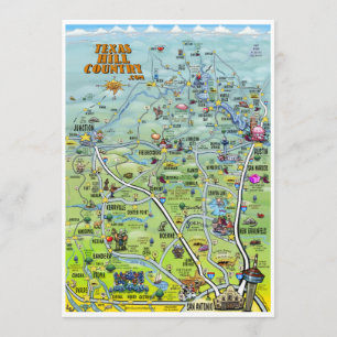 Texas Hill Country Invitation