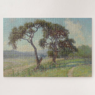 Texas Hill Country Landscape, Onderdonk Jigsaw Puzzle