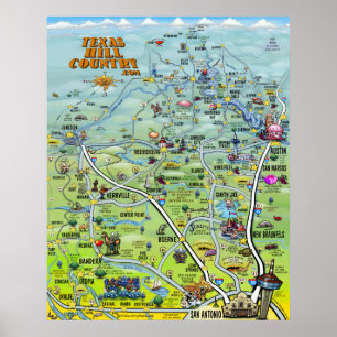 Texas Hill Country Poster 2014 Version