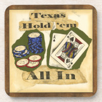 Texas Hold 'Em Hand with King and Ace