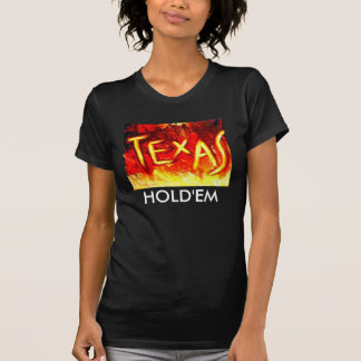 TEXAS HOLD EM HOLDEM POKER ART CASINO DECOR SHIRT