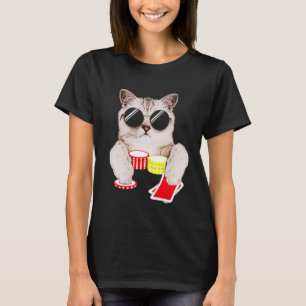 Texas Holdem Poker Cat T-Shirt