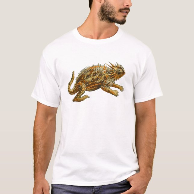 Texas Horned Lizard T-Shirt (Front)