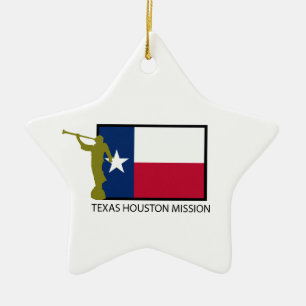TEXAS HOUSTON MISSION LDS CTR CERAMIC TREE DECORATION