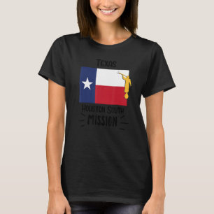 Texas Houston South Mormon LDS Mission Missionary T-Shirt