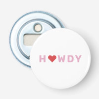 Texas HOWDY Souvenir Gift Bottle Opener
