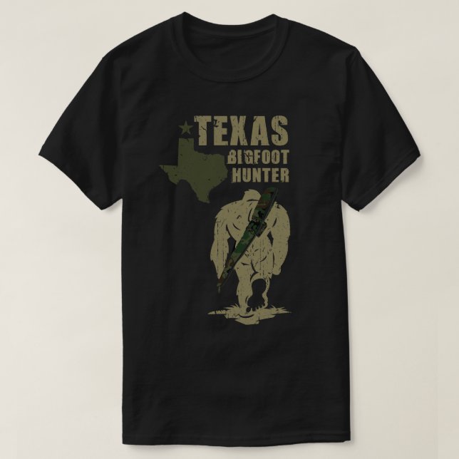 Texas Hunter Retro Vintage T-Shirt (Design Front)