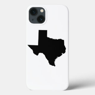 Texas in Black and White iPhone 13 Case