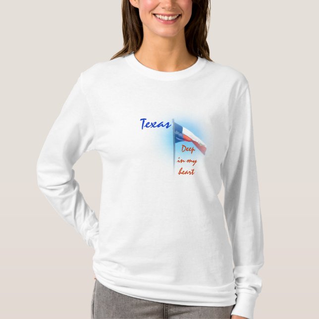 Texas in My Heart Shirt (Front)