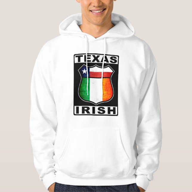 Texas Irish American Hoodie (Front)