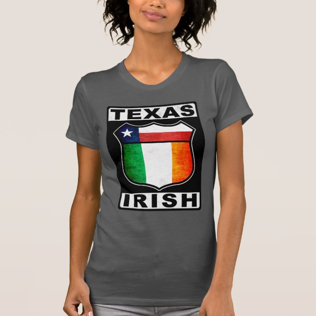 Texas Irish American T-Shirt (Front)