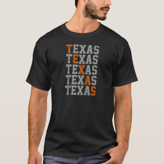Texas Jersey Vintage United States Distressed Texa T-Shirt